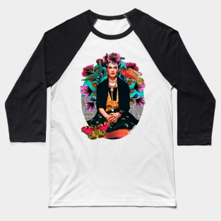 Frida´s secret smile Baseball T-Shirt